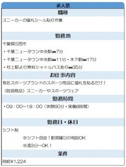 アパレル衣類スニーカーのピッキング